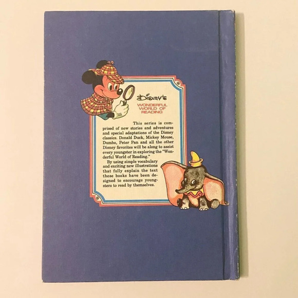 Vintage 1973 The Sorcerers Apprentice Disney World of  Reading Book HC - Picture 2 of 16